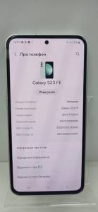 01-200209352: Samsung galaxy s23 fe sm-s711b 8/256gb