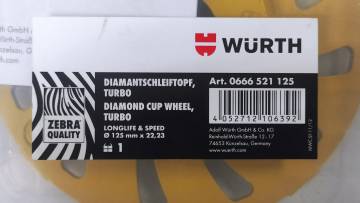 01-200267077: Wurth longlife & speed turbo 0666521125