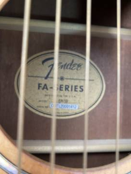 01-200301873: Fender fa-15 3/4 natural