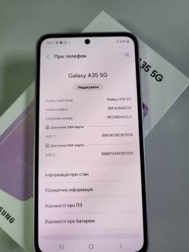 01-200308073: Samsung galaxy a35 5g 8/256gb