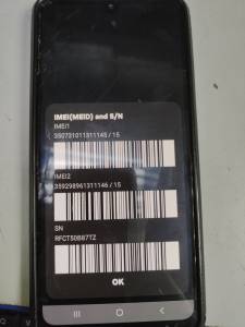 01-200213851: Samsung galaxy a33 5g 6/128gb