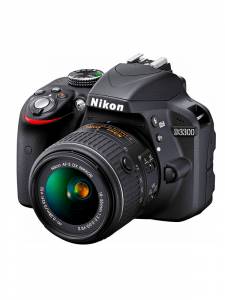 Фотоапарат цифровий Nikon d3300 nikon nikkor af-s 18-55mm 1:3.5-5.6gii vr ii dx