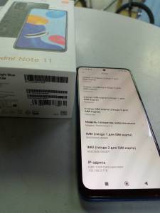 01-19316253: Xiaomi redmi note 11 4/64gb