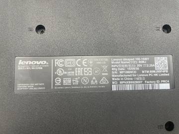 01-200056550: Lenovo єкр. 15,6/ pentium n3540 2,16ghz/ ram2048mb/ hdd250gb/ dvdrw
