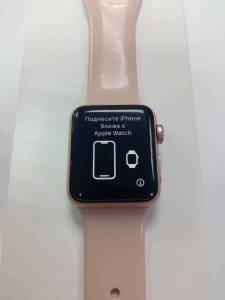 01-200076376: Apple watch series 3 gps 38mm aluminum case a1858