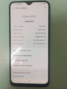 01-200239461: Samsung a307fn galaxy a30s 4/64gb