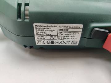 01-200175651: Metabo sbe 650