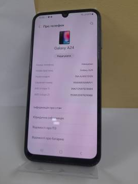 01-200276458: Samsung galaxy a24 6/128gb