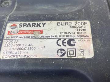 01-200063707: Sparky bur2 200e