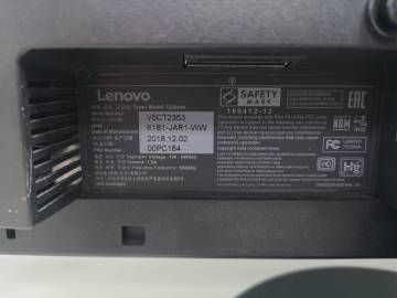 01-200144024: Lenovo t2224d thinkvision