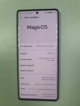 01-200249301: Huawei magic5 lite 5g rmo-nx1 8/256gb