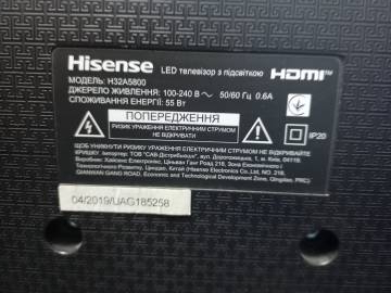 01-200282586: Hisense h32a5800