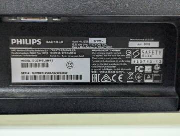 01-200299340: Philips 223v5lsb/62