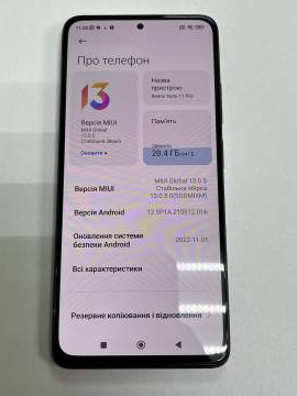 01-200157365: Xiaomi redmi note 11 pro 6/64gb