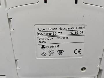 01-200161132: Bosch tfb 1501