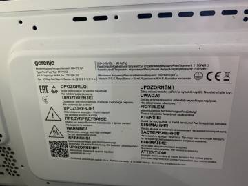 01-200243198: Gorenje mo17e1w