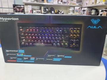 01-200240533: Aula hyperion mechanical rgb wired keyboard usb