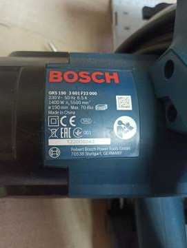 01-200110652: Bosch gks 190