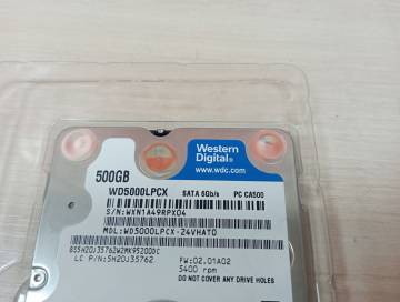 01-200191655: Wd blue 2.5&#34; 500 gb