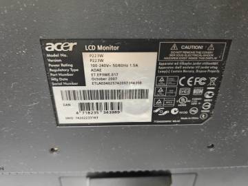 01-200290017: Acer p223w