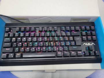 01-200240533: Aula hyperion mechanical rgb wired keyboard usb