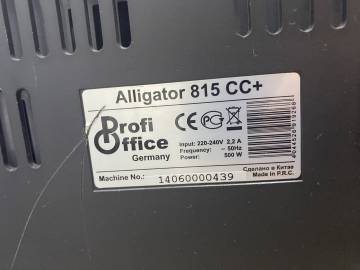 01-200135655: Alligator 815 cc+