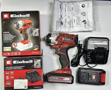 01-200249255: Einhell te-ci 18 li bl (2акб + зу)