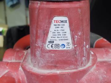 01-200204900: Tecmix tmx pro 1250