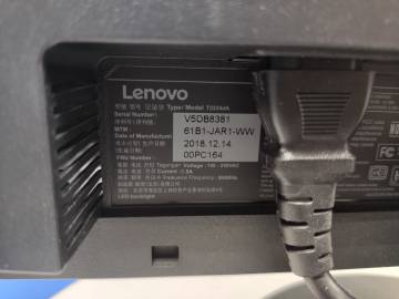 01-200112553: Lenovo t2224d 61b1jar1us thinkvision