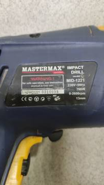 01-200206229: Mastermax mid-1221