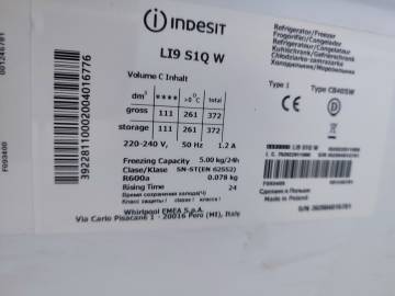 01-200213019: Indesit li9 s1q