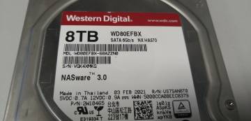 01-200274345: Wd red pro 8 tb