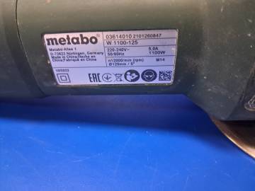 01-200073586: Metabo w 1100-125