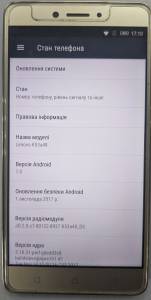 01-200206444: Lenovo k6 note 3/32gb