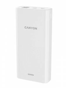 Зовнішній акумулятор Canyon pb-2001 20000mah cne-cpb2001w