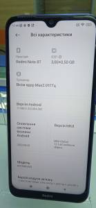 01-200141387: Xiaomi redmi note 8t 3/32gb
