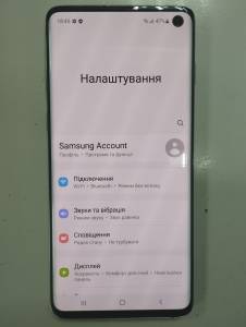 01-200200713: Samsung galaxy s10 sm-g973 ds 128gb