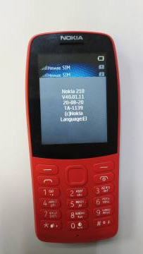 01-200182444: Nokia 210 dual sim 2019