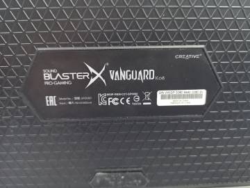 01-200220462: Sound Blasterx vanguard k08