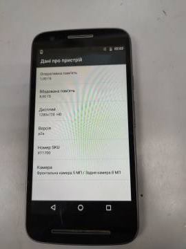 01-200299955: Motorola xt1700 moto e3