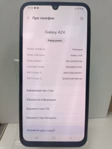 01-200305433: Samsung galaxy a24 6/128gb