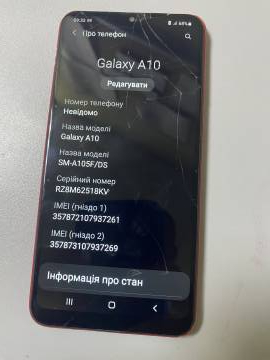 01-200164228: Samsung a105f galaxy a10 2/32gb