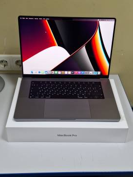 01-200281087: Apple 16,2"/a2485/ m1 pro 10-cpu/ 16-gpu/ ram32gb/ ssd512gb/ retina xdr, truetone