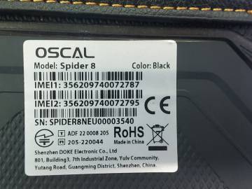 01-200211936: Oscal spider 8 8/128gb