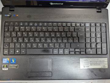 01-200305753: Packard Bell єкр. 15,6/ core i5 480m 2,66ghz /ram4096mb/ hdd500gb/ dvd rw